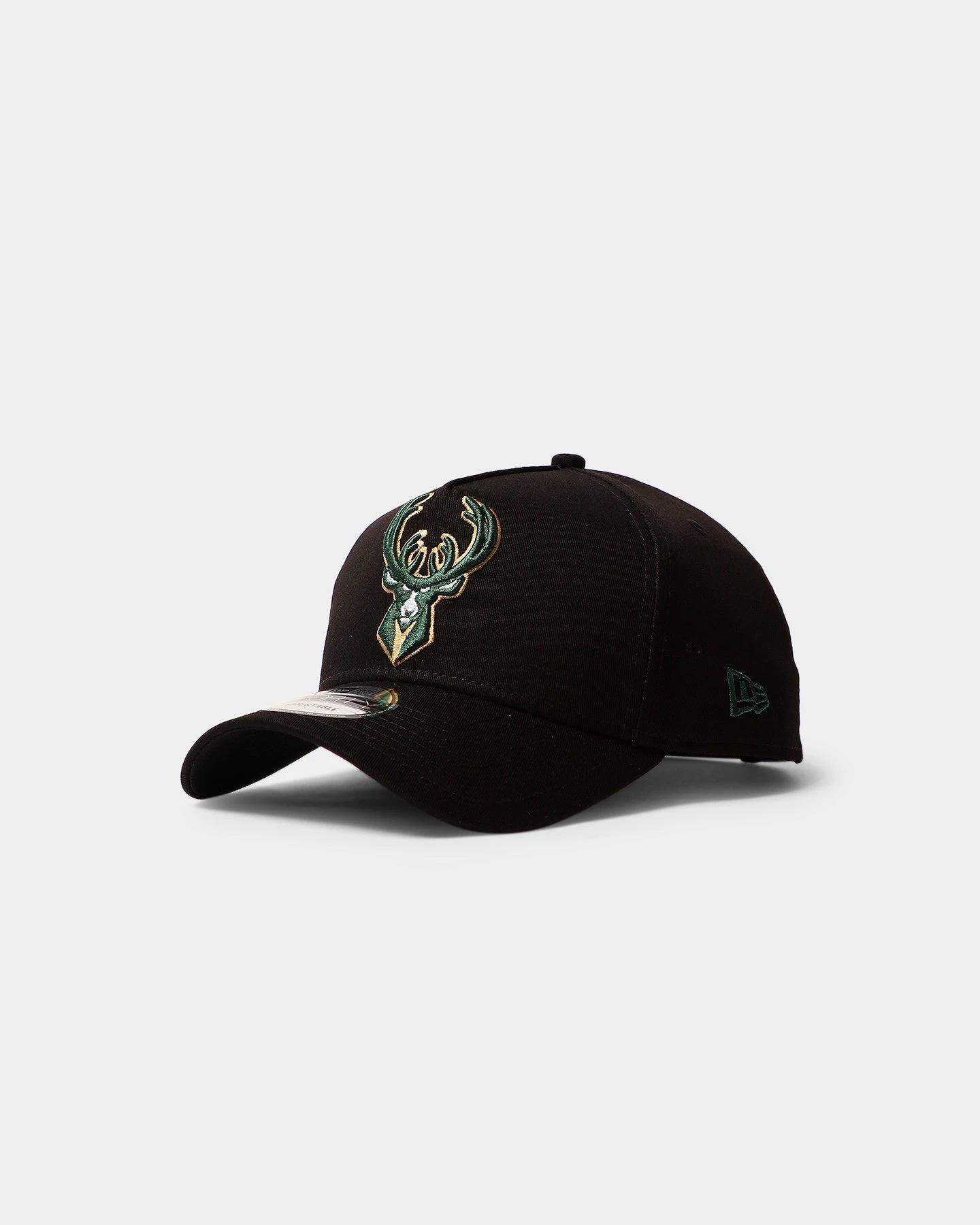 New Era Milwaukee Bucks NBA 9FORTY A-Frame Snapback Black New Era Milwaukee Bucks NBA 9FORTY A-Frame Snapback Black -Mitchell & Ness Shop 01009236 YB001 normal 1