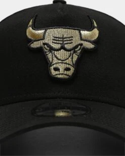 New Era Chicago Bulls 9FORTY A-Frame Snapback Black/Gold -Mitchell & Ness Shop 01009736 YB003 default 00080