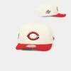 New Era Cincinnati Reds 1990 'Off White World Series Side Patch' Old Golfer Snapback Chrome White -Mitchell & Ness Shop 01022646 YC228 default 0010