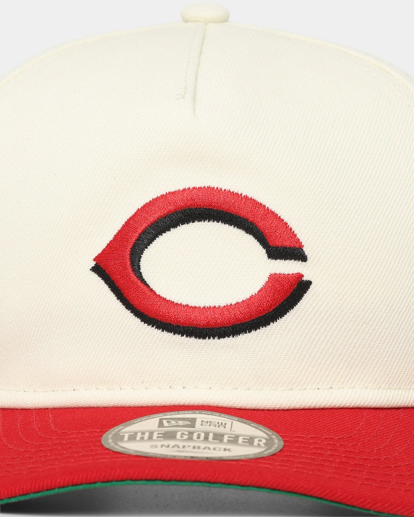 New Era Cincinnati Reds 1990 'Off White World Series Side Patch' Old Golfer Snapback Chrome White New Era Cincinnati Reds 1990 'Off White World Series Side Patch' Old Golfer Snapback Chrome White -Mitchell & Ness Shop 01022646 YC228 default 0050