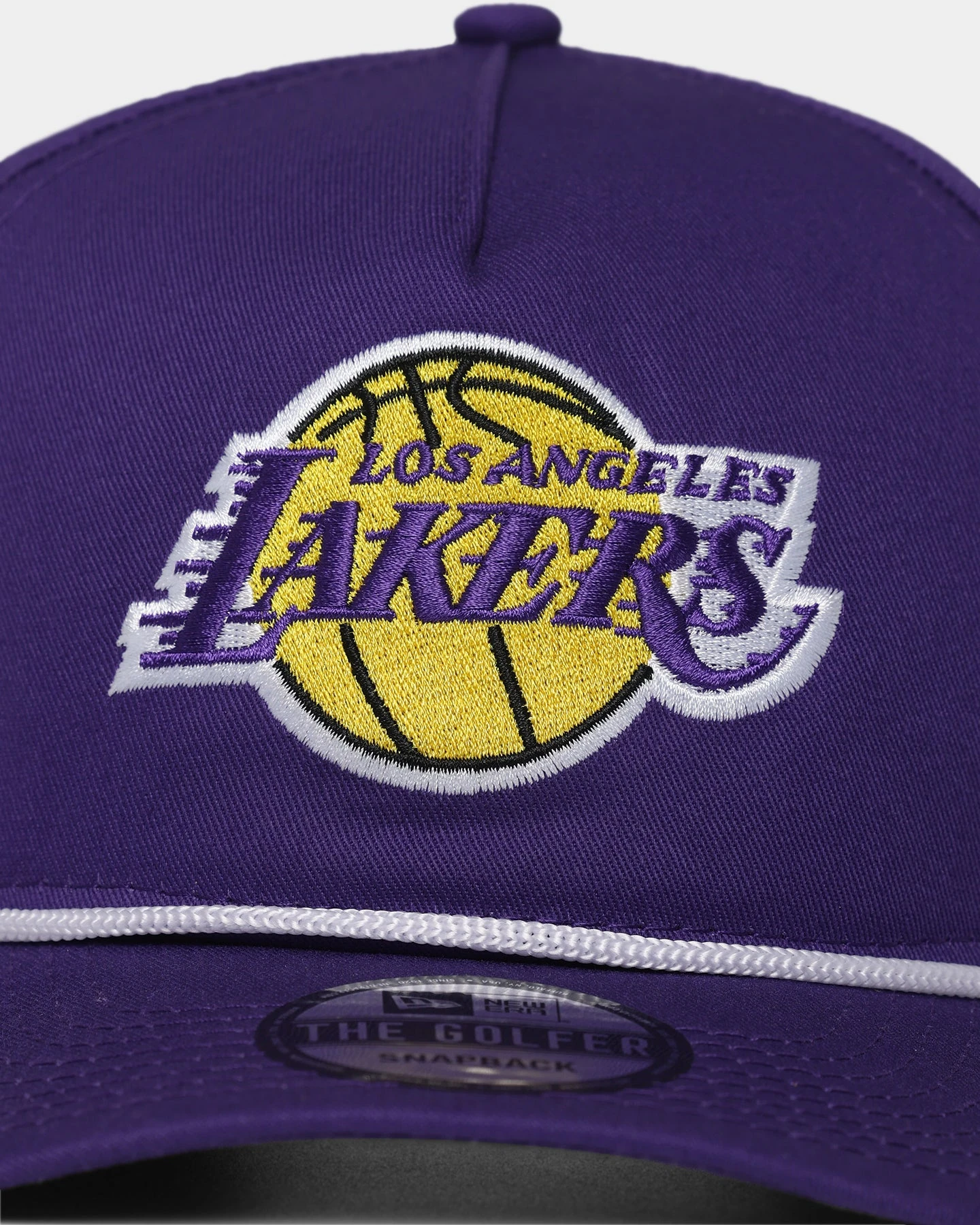 New Era Los Angeles Lakers 'The Rope' Old Golfer Snapback Team Colours New Era Los Angeles Lakers 'The Rope' Old Golfer Snapback Team Colours -Mitchell & Ness Shop 01022709 YT922 default 0050