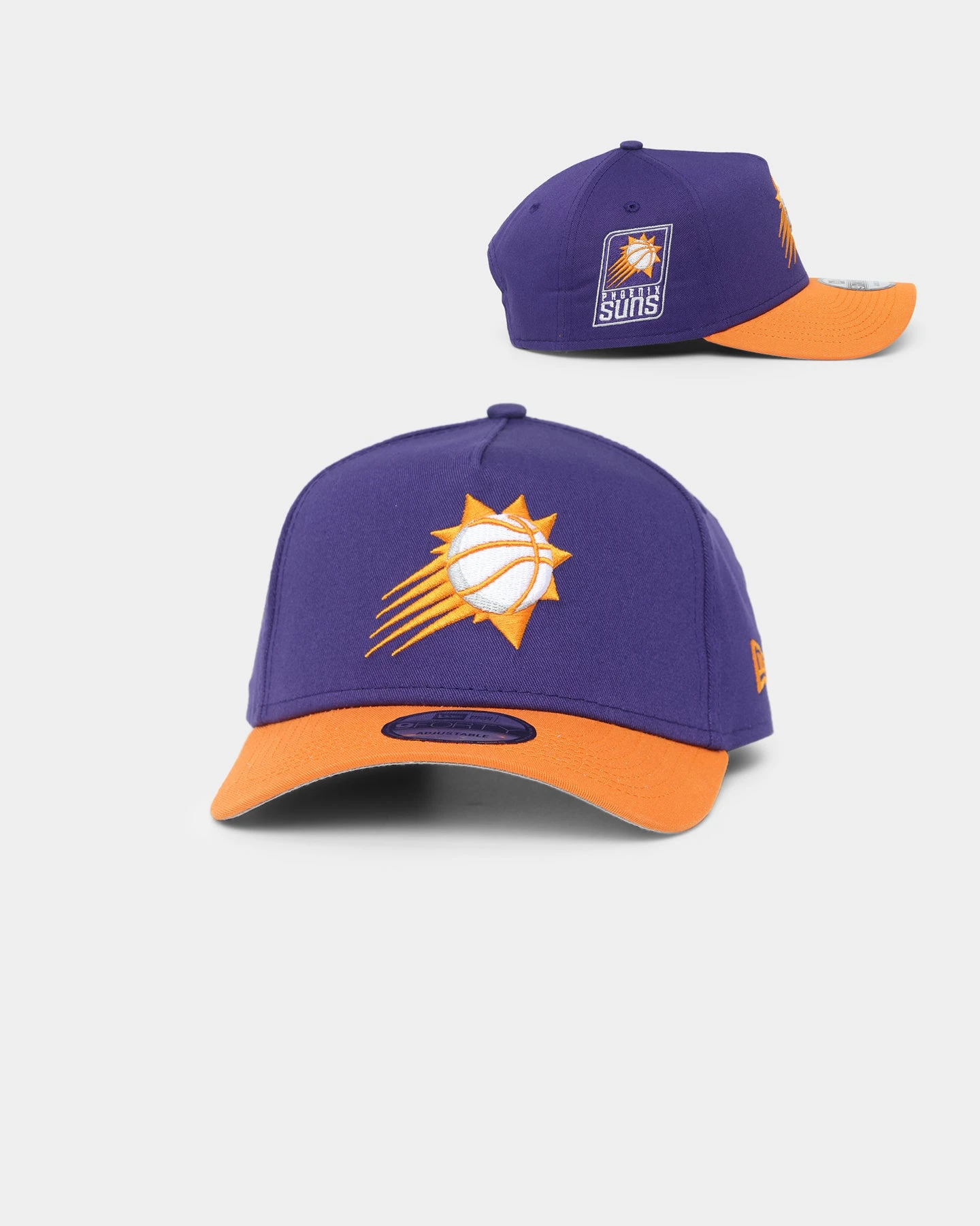 New Era Phoenix Suns "Purple Valley" 9FORTY A-Frame Snapback Purple/Orange New Era Phoenix Suns "Purple Valley" 9FORTY A-Frame Snapback Purple/Orange -Mitchell & Ness Shop 01023630 YP227 default 0010