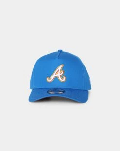 New Era Atlanta Braves 'Cereal Snapshot Blue' 9FORTY A-Frame Snapback Snap Shot Blue