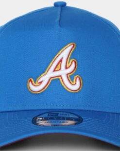 New Era Atlanta Braves 'Cereal Snapshot Blue' 9FORTY A-Frame Snapback Snap Shot Blue -Mitchell & Ness Shop 01024765 YS263 default 0050