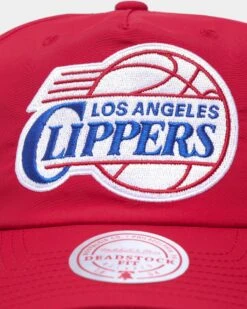 Mitchell & Ness Los Angeles Clippers 'Nylon Hardwood Classics Logo' Deadstock Snapback Original Team Colours -Mitchell & Ness Shop 01026500 YO060 default 0050