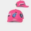 Mitchell & Ness Miami Heat 'Highway' Pro Crown Snapback Pink 2 Mitchell & Ness Miami Heat 'Highway' Pro Crown Snapback Pink -Mitchell & Ness Shop 01026597 YP001 default 0010
