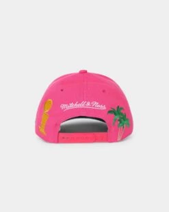Mitchell & Ness Miami Heat 'Highway' Pro Crown Snapback Pink -Mitchell & Ness Shop 01026597 YP001 default 0020
