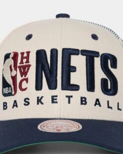 Mitchell & Ness Brooklyn Nets '90s Training Camp' Pro Crown Snapback Cream 7 Mitchell & Ness Brooklyn Nets '90s Training Camp' Pro Crown Snapback Cream -Mitchell & Ness Shop 01026623 YC600 default 0050