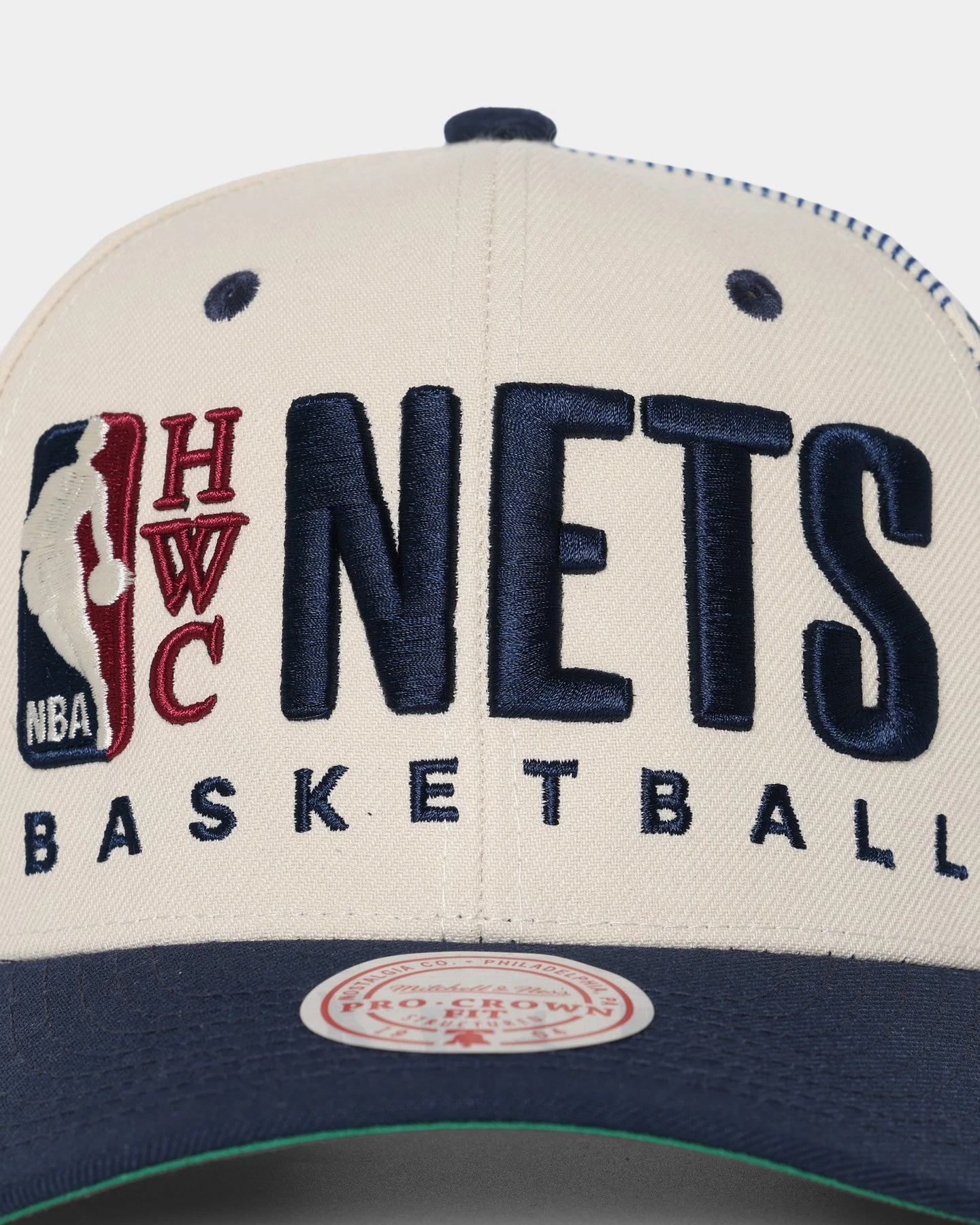 Mitchell & Ness Brooklyn Nets '90s Training Camp' Pro Crown Snapback Cream Mitchell & Ness Brooklyn Nets '90s Training Camp' Pro Crown Snapback Cream -Mitchell & Ness Shop 01026623 YC600 default 0050