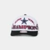 Mitchell & Ness Dallas Cowboys Super Bowl XXVII 'Dallas Cowboys Champs' Deadstock Snapback Vintage White -Mitchell & Ness Shop 01026703 YV003 default 0010