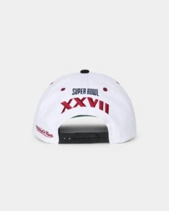 Mitchell & Ness Dallas Cowboys Super Bowl XXVII 'Dallas Cowboys Champs' Deadstock Snapback Vintage White -Mitchell & Ness Shop 01026703 YV003 default 0020