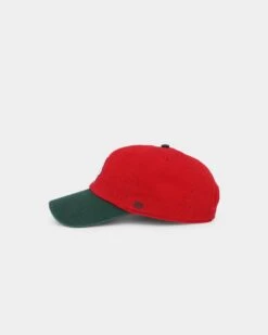 '47 BRAND 47 Brand Los Angeles Dodgers 'Scarlet Pines' Clean Up Strapback Red/Dark Green -Mitchell & Ness Shop 01027107 YR238 default 0040