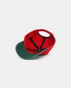 '47 BRAND 47 Brand Los Angeles Dodgers 'Scarlet Pines' Clean Up Strapback Red/Dark Green -Mitchell & Ness Shop 01027107 YR238 default 0050