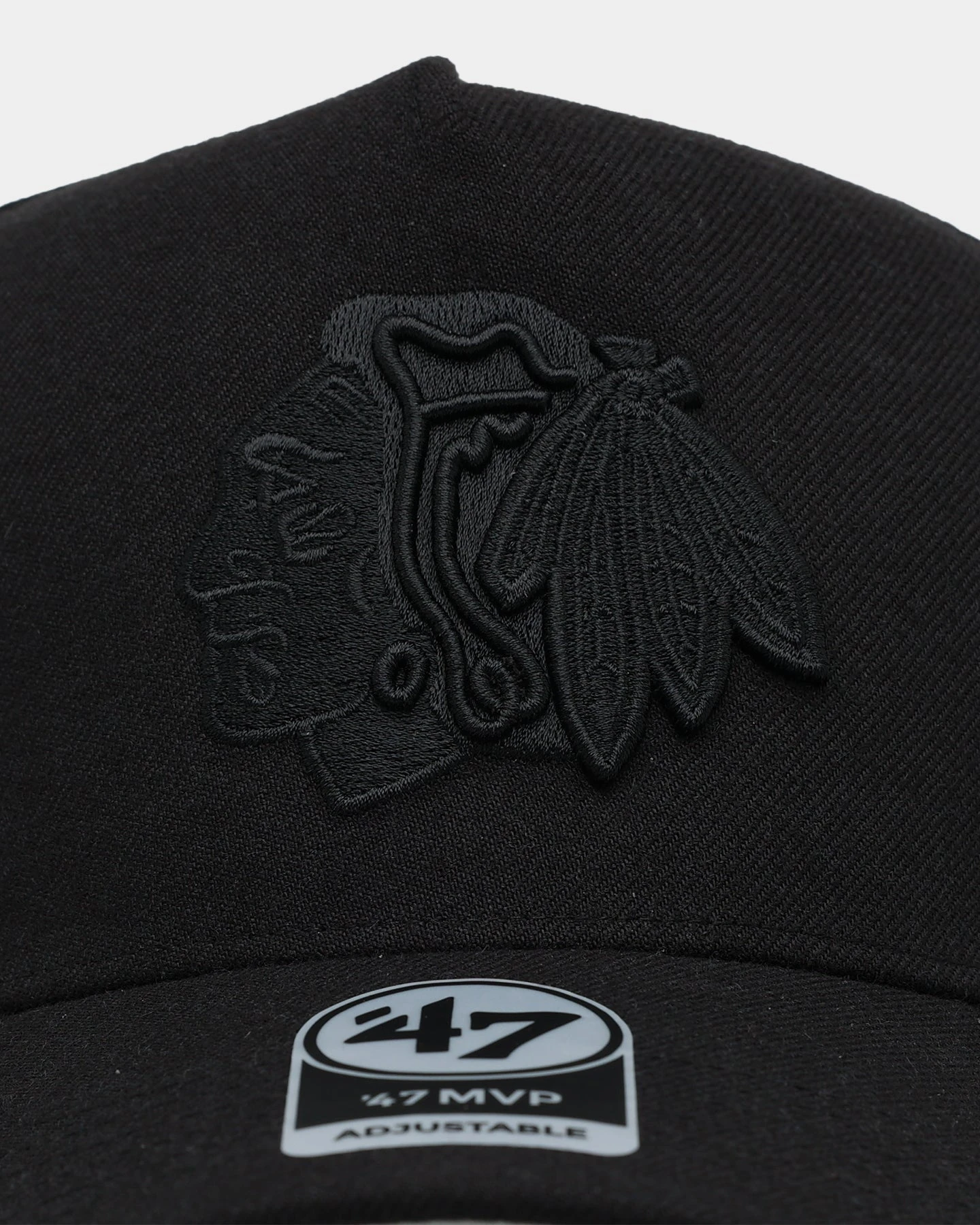 47 Brand Chicago Blackhawks 47 MVP DT Snapback Black/Black '47 BRAND 47 Brand Chicago Blackhawks 47 MVP DT Snapback Black/Black -Mitchell & Ness Shop 01027566 YB015 default 0050