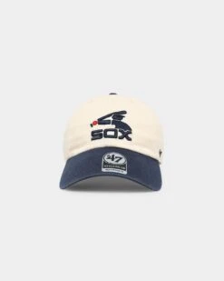 '47 BRAND 47 Brand Chicago White Sox Clean Up Strapback Natural