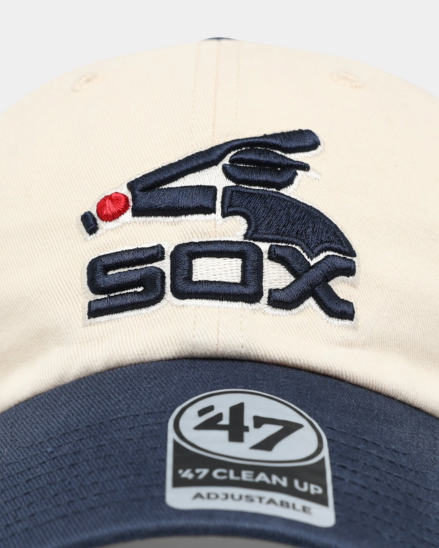 47 Brand Chicago White Sox Clean Up Strapback Natural '47 BRAND 47 Brand Chicago White Sox Clean Up Strapback Natural -Mitchell & Ness Shop 01027621 YN001 default 0050