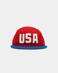 Ebbets Field Flannels USA National Team 1956 Strapback Red