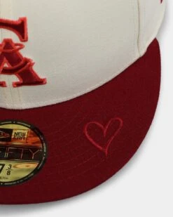 New Era California Angels 'Certified Lover 2.0' 59FIFTY Fitted Chrome White 8 New Era California Angels 'Certified Lover 2.0' 59FIFTY Fitted Chrome White -Mitchell & Ness Shop 01028538 YC458 default 0070