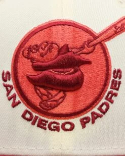 New Era San Diego Padres 'Certified Lover 2.0' 59FIFTY Fitted Chrome White -Mitchell & Ness Shop 01028546 YC458 default 0050