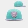 New Era Oakland Raiders 'Easter' 59FIFTY Fitted Turquoise