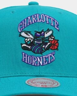 Mitchell & Ness Charlotte Hornets 'Wool Blend' Snapback Teal -Mitchell & Ness Shop 01028859 YT200 default 0050