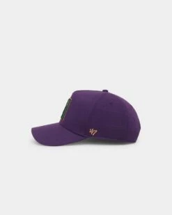 '47 BRAND 47 Brand Arizona Diamondbacks Cooperstown Retro Logo 47 MVP DT Snapback Purple -Mitchell & Ness Shop 01028891 YP200 default 0040