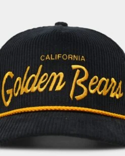 '47 BRAND 47 Brand California Golden Bears 'NCAA Corduroy Team Script' Corduroy Crossrope 47 Hitch Snapback Navy -Mitchell & Ness Shop 01029092 YN200 default 0050