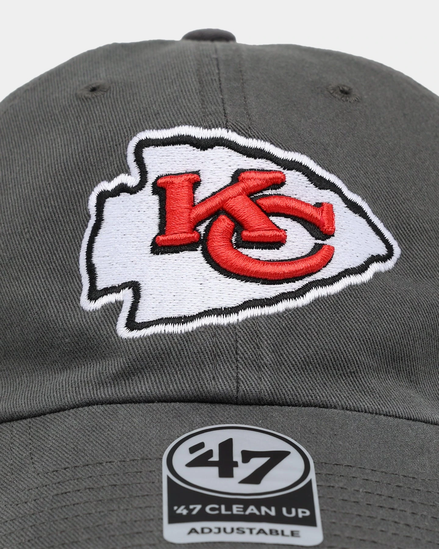 47 Brand Kansas City Chiefs 47 Clean Up Strapback Charcoal '47 BRAND 47 Brand Kansas City Chiefs 47 Clean Up Strapback Charcoal -Mitchell & Ness Shop 01029260 YC300 default 0050
