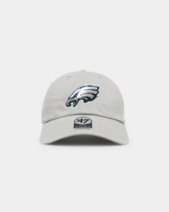 '47 BRAND 47 Brand Philadelphia Eagles 47 Clean Up Strapback Grey