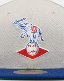 New Era Kansas City Athletics 'Batter Up' 59FIFTY Fitted Stone -Mitchell & Ness Shop 01029480 YS400 default 0050