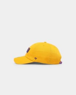 '47 BRAND 47 Brand Louisiana State Tigers LSU '47 Clean Up Strapback Gold -Mitchell & Ness Shop 01029547 YG200 default 0040