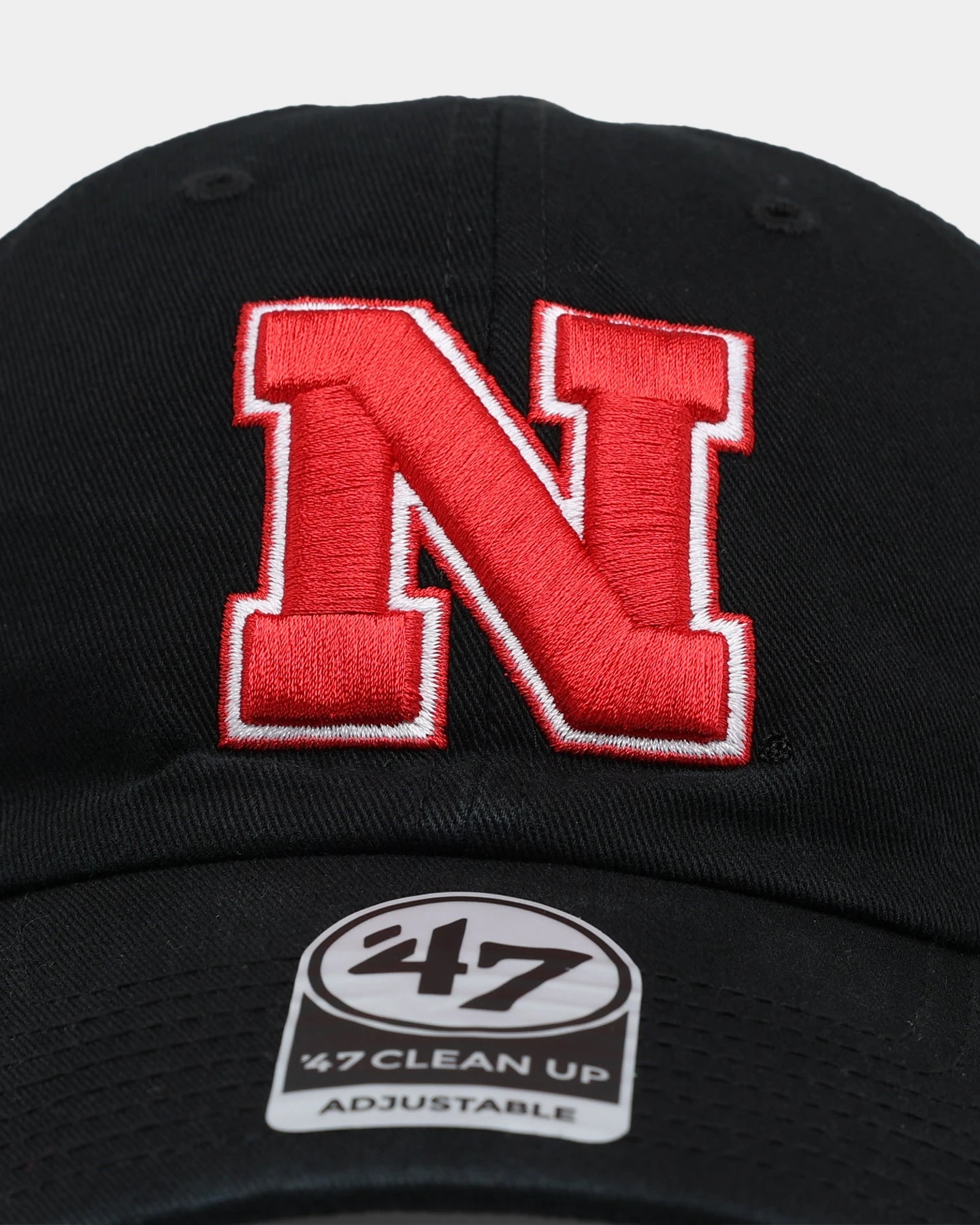 47 Brand Nebraska Cornhuskers '47 Clean Up Strapback Black '47 BRAND 47 Brand Nebraska Cornhuskers '47 Clean Up Strapback Black -Mitchell & Ness Shop 01029560 YB001 default 0050