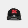'47 BRAND 47 Brand Nebraska Cornhuskers Trawler '47 Clean Up Strapback Black -Mitchell & Ness Shop 01029562 YB001 default 0010