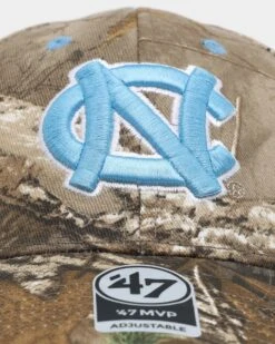 '47 BRAND 47 Brand North Carolina Tar Heels UNC '47 MVP Strapback Realtree -Mitchell & Ness Shop 01029566 YR283 default 0050