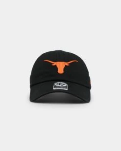 '47 BRAND 47 Brand Texas Longhorns '47 Clean Up Strapback Black