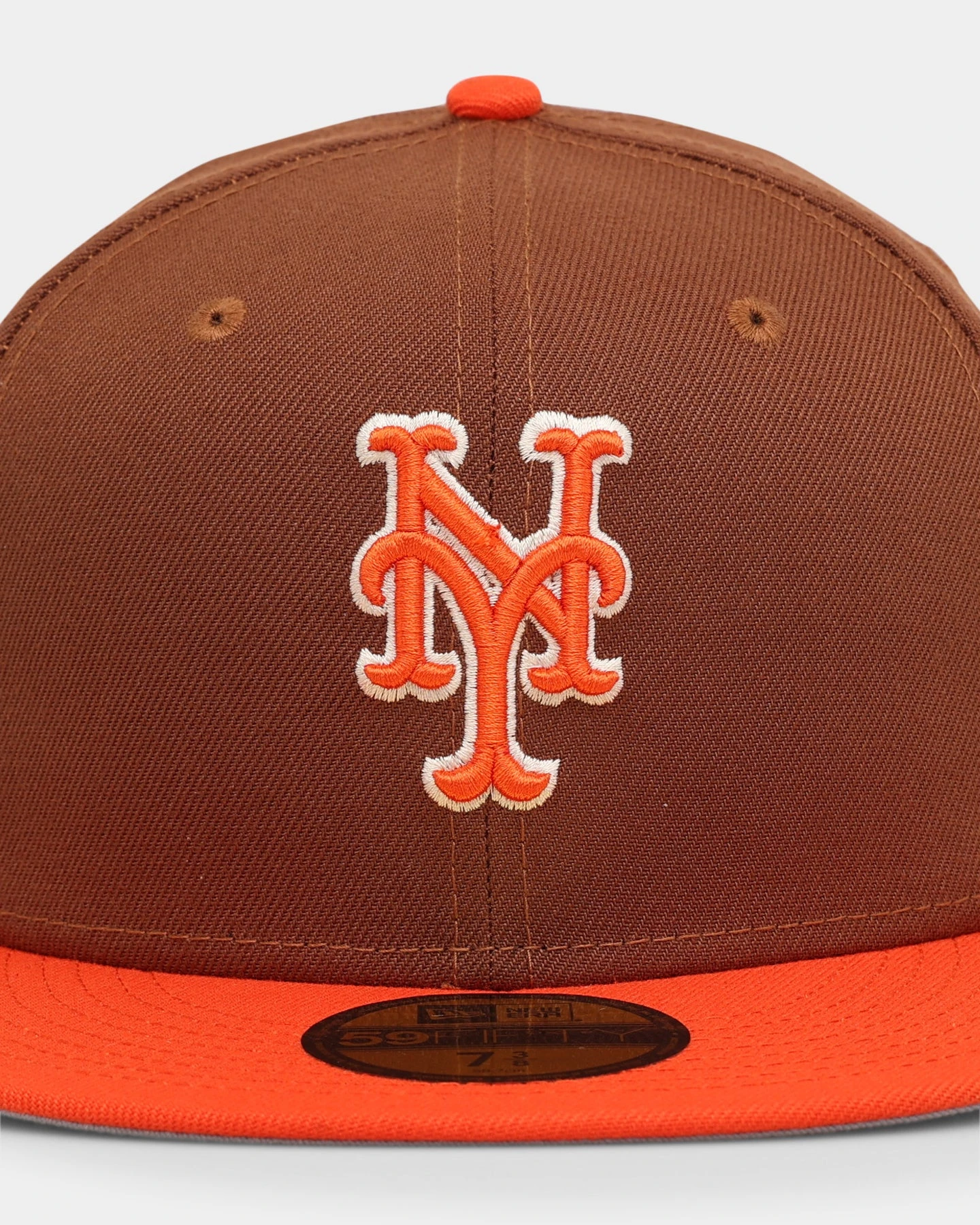 New Era New York Mets 'Harvest' 59FIFTY Fitted Dark Brown New Era New York Mets 'Harvest' 59FIFTY Fitted Dark Brown -Mitchell & Ness Shop 01029642 YD052 default 0050