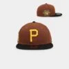 New Era Pittsburgh Pirates 'Harvest' 59FIFTY Fitted Dark Brown
