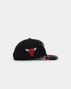 Pro Standard Chicago Bulls Prop Prep Plaid Snapback Black 4 Pro Standard Chicago Bulls Prop Prep Plaid Snapback Black -Mitchell & Ness Shop 01029716 YB001 default 0030