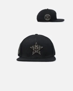 Pro Standard Houston Astros 'Black & Gold' Snapback Black/Gold