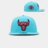 New Era Chicago Bulls 'Neon Vice' 595FIFTY Fitted Neon Blue -Mitchell & Ness Shop 01029751 YN420 default 0010