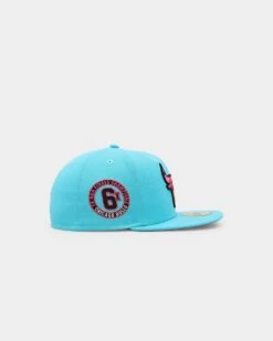 New Era Chicago Bulls 'Neon Vice' 595FIFTY Fitted Neon Blue -Mitchell & Ness Shop 01029751 YN420 default 0030