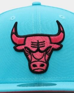 New Era Chicago Bulls 'Neon Vice' 595FIFTY Fitted Neon Blue -Mitchell & Ness Shop 01029751 YN420 default 0050