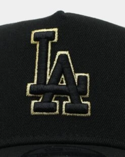 New Era Los Angeles Dodgers 'Gold Links' 9FORTY A-Frame Snapback Black -Mitchell & Ness Shop 01029773 YB001 default 0050