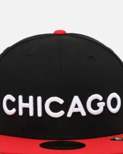New Era Chicago Bulls 'NBA CE Headwear Collection' 59FIFTY Fitted Black -Mitchell & Ness Shop 01029837 YB001 default 0050
