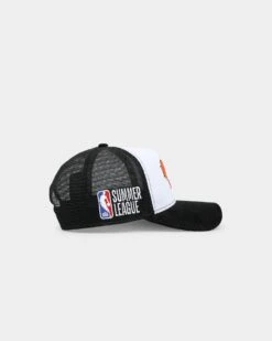 New Era New York Knicks 'NBA Summer League' 9FORTY A-Frame Snapback Black/White 4 New Era New York Knicks 'NBA Summer League' 9FORTY A-Frame Snapback Black/White -Mitchell & Ness Shop 01030278 YB012 default 0030