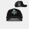 New Era Women's New York Liberty 'WNBA All Star' 9FORTY A-Frame Trucker Snapback Black