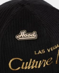 Hood X Culture Kings Las Vegas Collab Original Corduroy Snapback Black -Mitchell & Ness Shop 01030453 YB001 default 0070