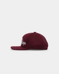 Hood X Culture Kings Las Vegas Collab Original Snapback Maroon -Mitchell & Ness Shop 01030460 YM100 default 0040