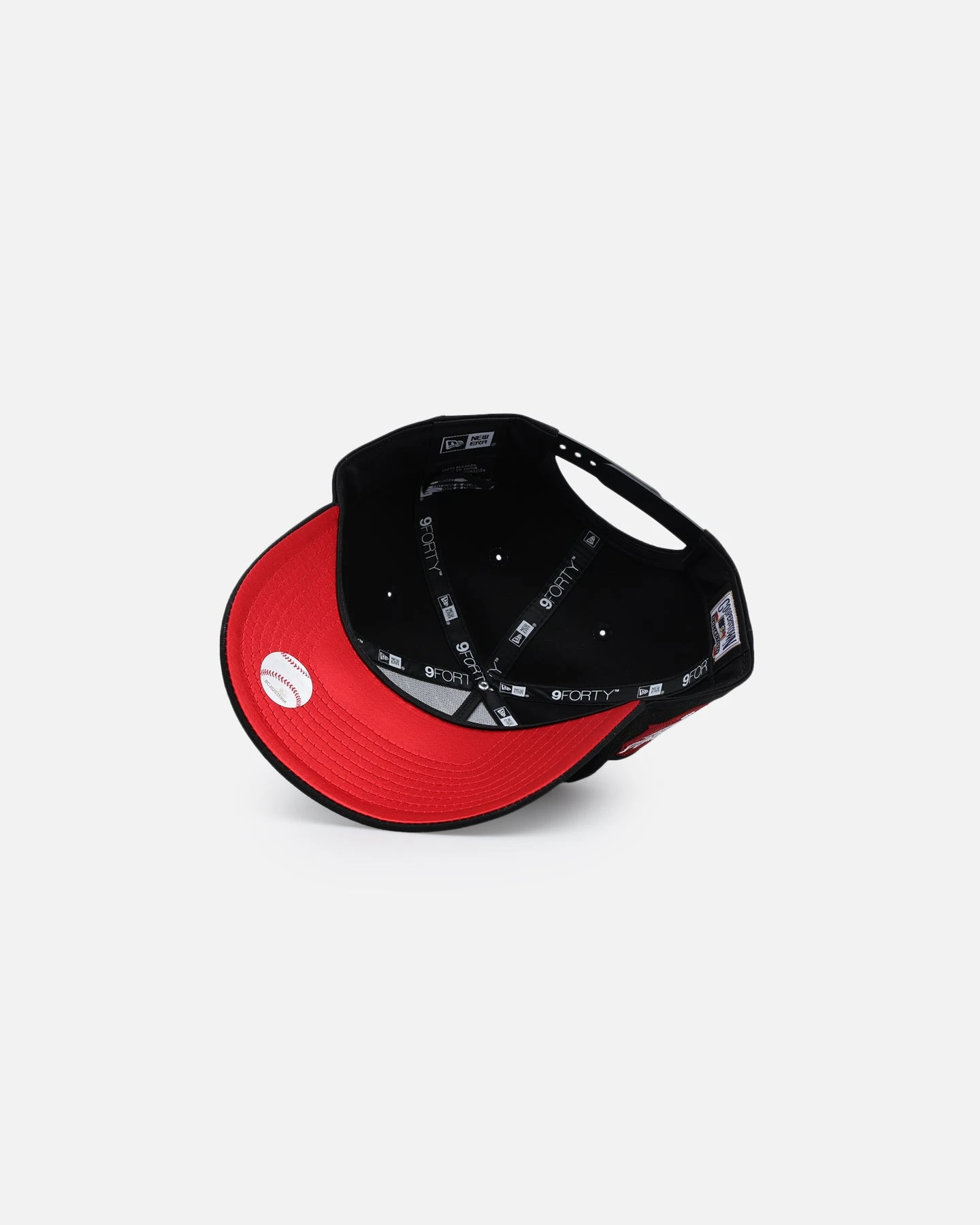 New Era San Diego Padres 'Satin Scarlet' 9FORTY A-Frame Snapback Black/Scarlet New Era San Diego Padres 'Satin Scarlet' 9FORTY A-Frame Snapback Black/Scarlet -Mitchell & Ness Shop 01030536 YB321 default 0060