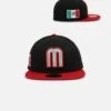 New Era Mexico National Baseball Team 'World Baseball Classic Mexico' 59FIFTY Fitted Black/Scarlet -Mitchell & Ness Shop 01031196 YB321 default 0010